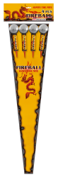 Rakety Fireball Color 4ks/bal