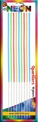 Neon Sparklers 40 cm  10ks/bal