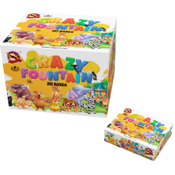 Dtsk pyrotechnika Crazy Fountain 10ks/bal