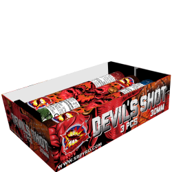 Single shot Devils shot 30mm 3 ks/bal