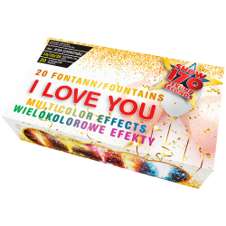 Baterie fontan I love you 170sekund 1 ks