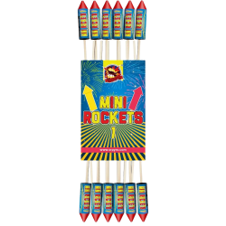 Mini rakety O18,5mm 12ks/bal