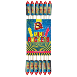 Mini Rakety  O15 mm 12ks/bal