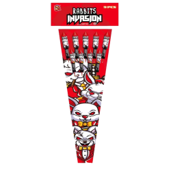 Rakety Rabbits Invasion 9ks/bal