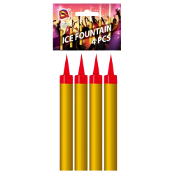 Dortov� font�na zlat�  9,5 cm 4 ks/bal